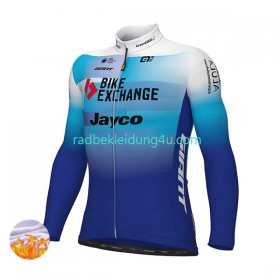 Radtrikot Winter Thermal Fleece 2022 Team BikeExchange-Jayco N001